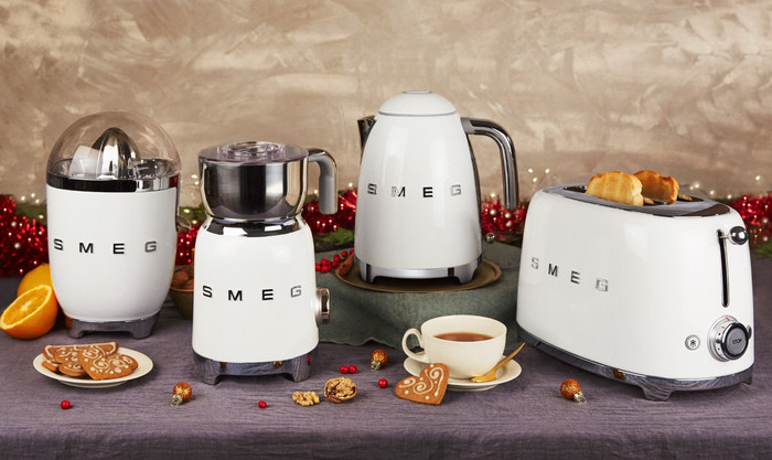 SMEG CJF11WHEU Wit product in gebruik