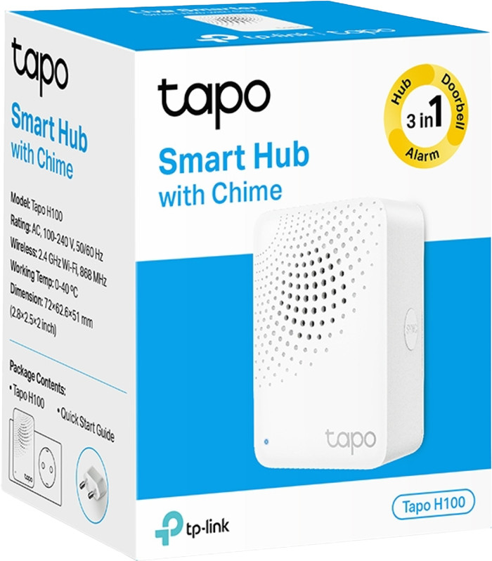 TP-Link Tapo H100 Hub product in gebruik