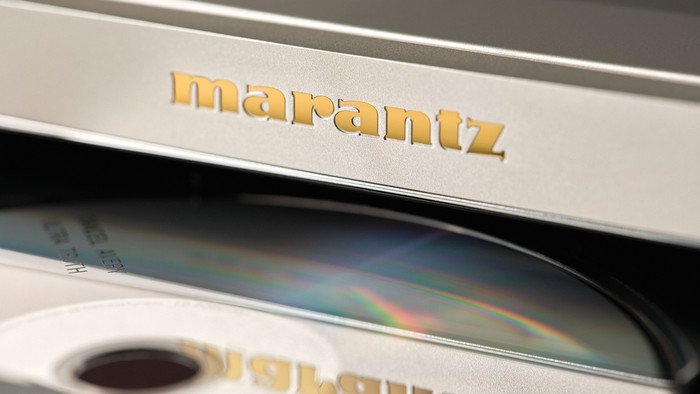 Marantz CD 70 Zilver detail