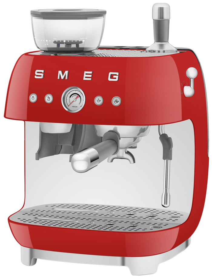 SMEG EGF03RDEU Red left side
