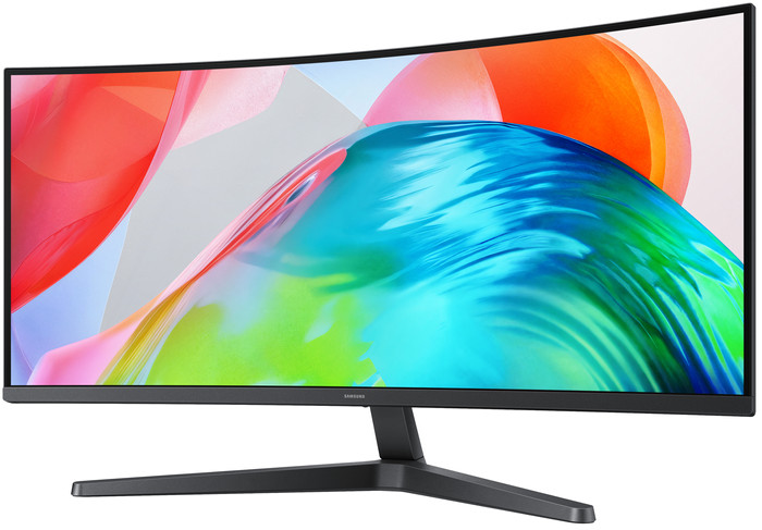 Samsung S55GH LS34H550GAUXEN Curved voorkant