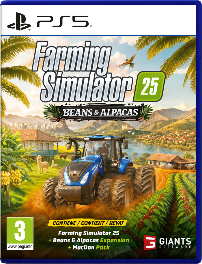 Farming Simulator 25: Beans & Alpacas Edition PS5 Main Image