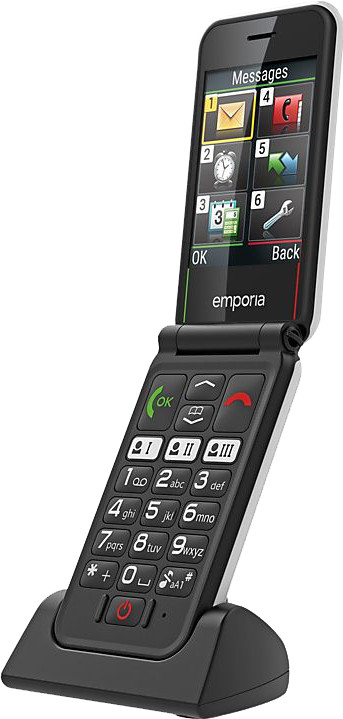 Emporia Simplicity Glam Senioren Telefoon Wit accessoire