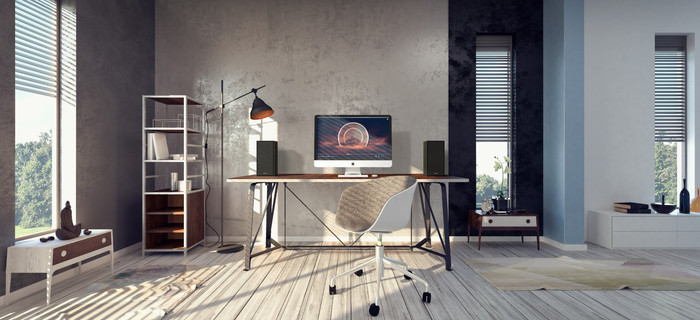 Klipsch R-40PM product in use