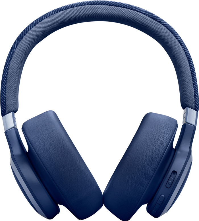 JBL Live 770NC Blauw + BlueBuilt Quick Charge Oplader met Us detail