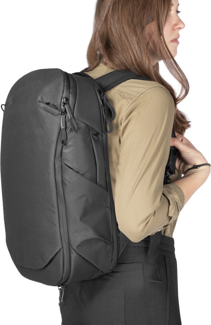 Peak Design Travel Backpack 30L v2 Black product in use