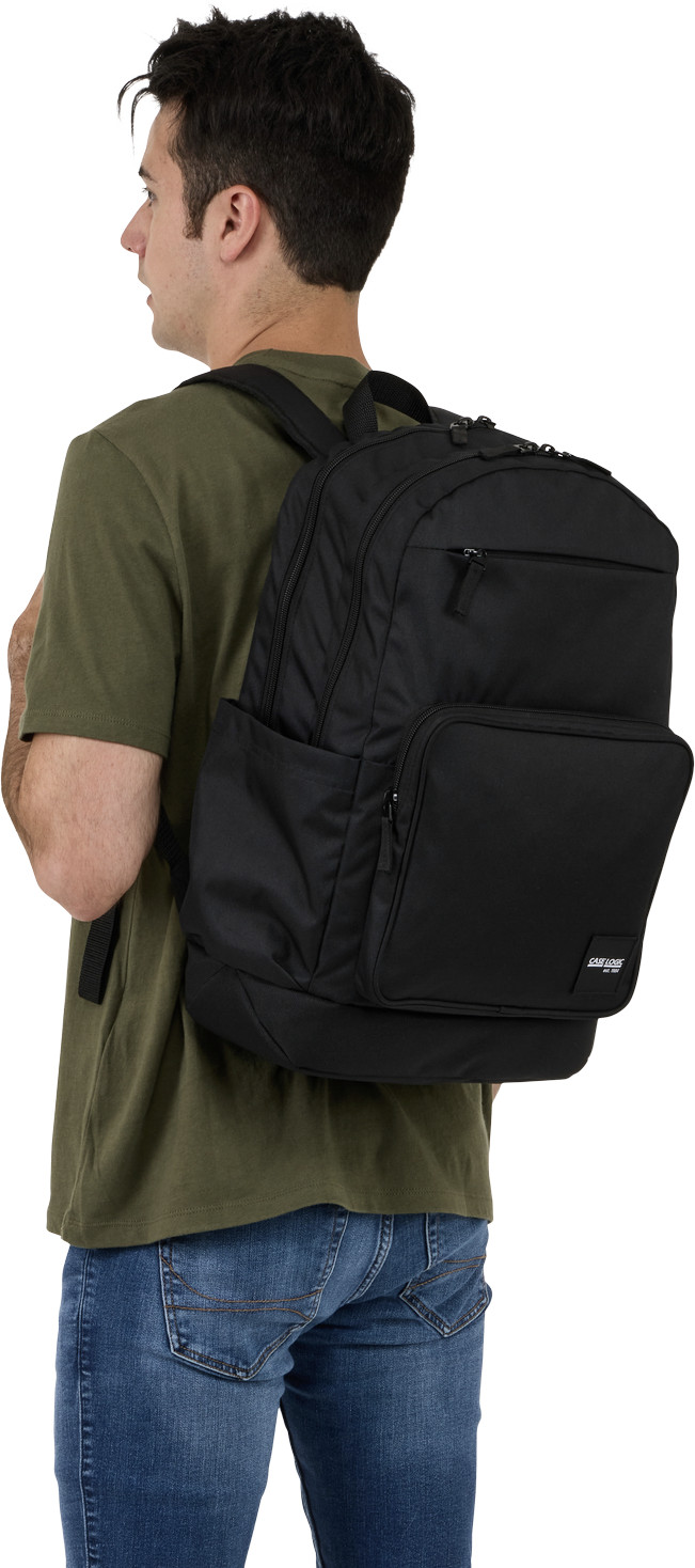Case Logic Query Laptop Rugzak - Zwart product in gebruik