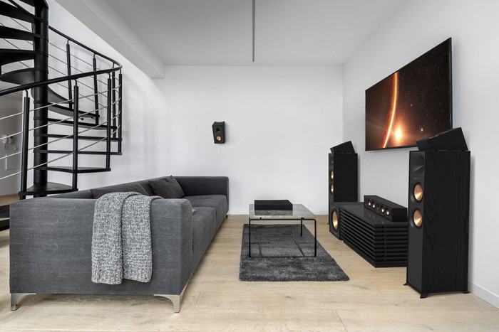 Klipsch R-600F product in gebruik