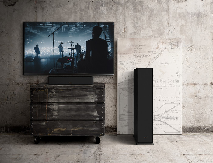 Klipsch R-600F product in gebruik