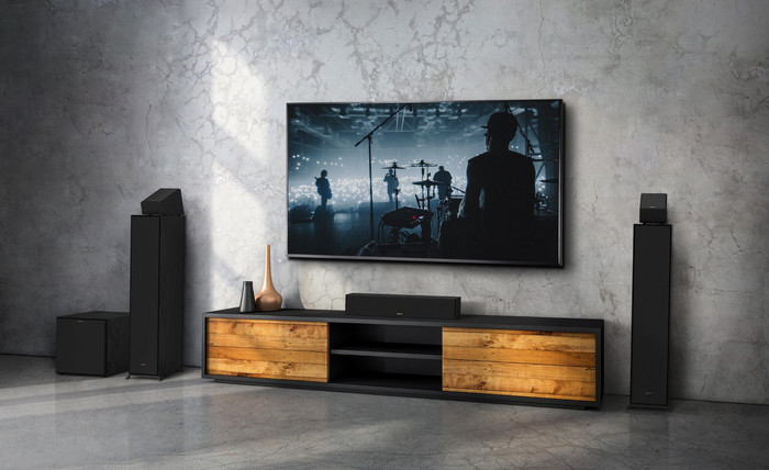 Klipsch R-600F product in gebruik
