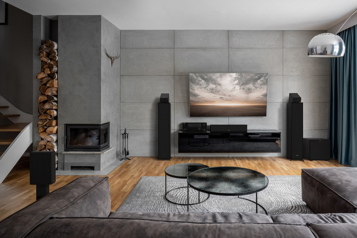 Klipsch R-600F product in gebruik
