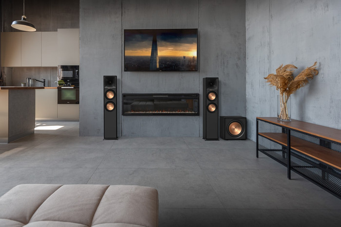 Klipsch R-600F product in gebruik