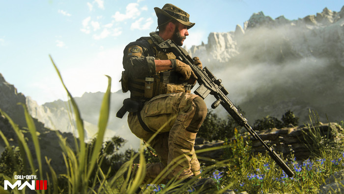 Call of Duty: Modern Warfare III PS4 product in gebruik
