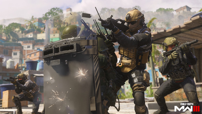 Call of Duty: Modern Warfare III PS4 product in gebruik