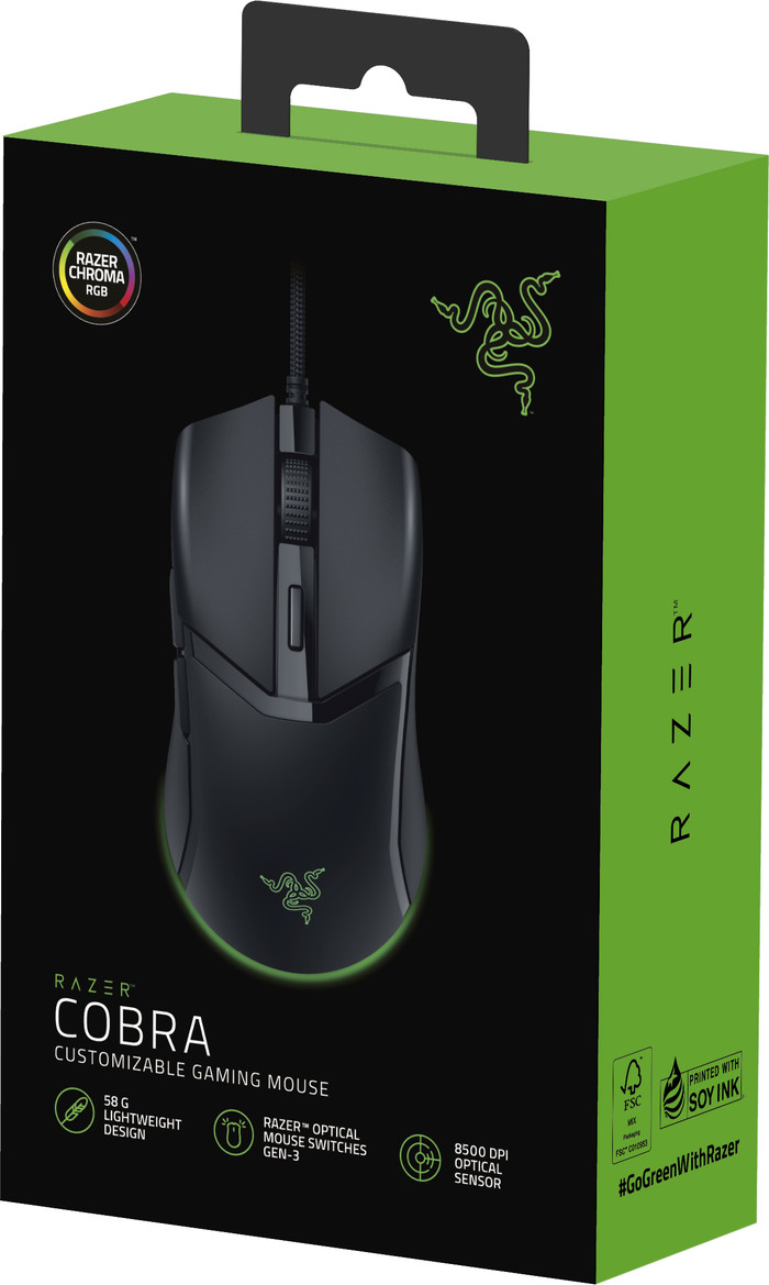 Razer Cobra Lightweight Gaming Muis null