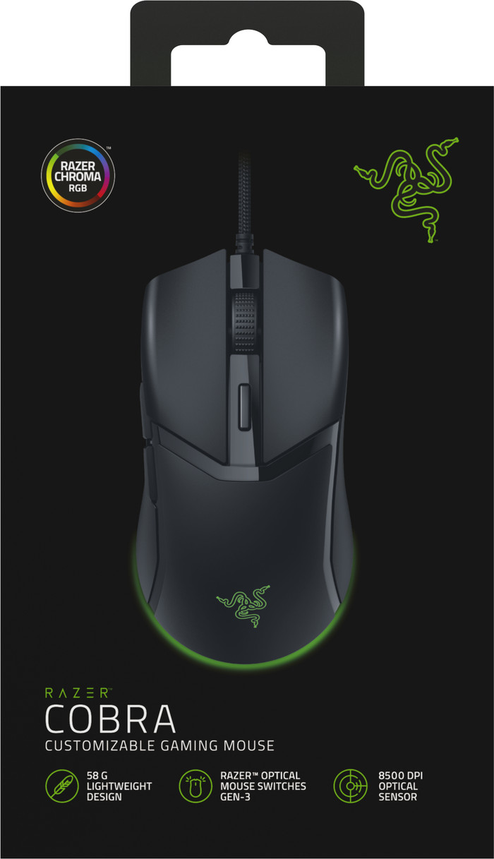Razer Cobra Lightweight Gaming Muis null