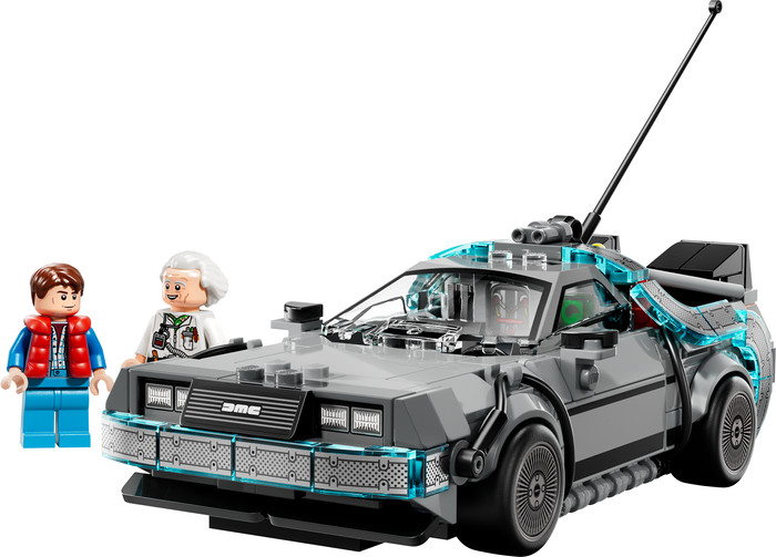 LEGO Speed Champions Tijdmachine uit Back to the Future 77256 Main Image