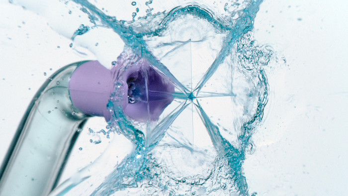 Philips Sonicare Cordless Power Flosser 3000 HX3826/31 product in gebruik
