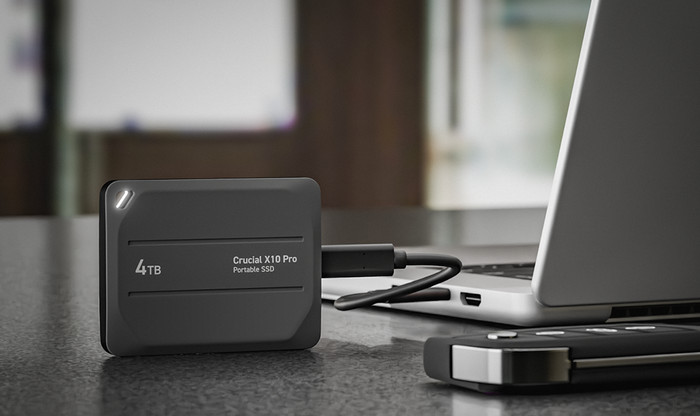 Crucial X10 Pro 4TB Portable SSD null