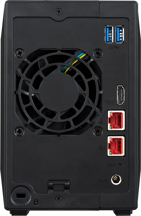 ASUSTOR NIMBUSTOR 2 Gen2 AS5402T achterkant