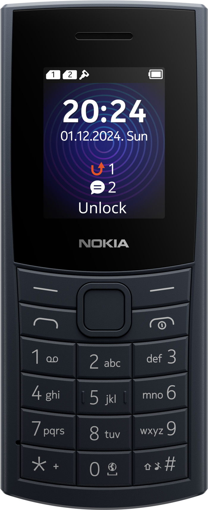 Nokia 110 128MB Blauw 4G Main Image