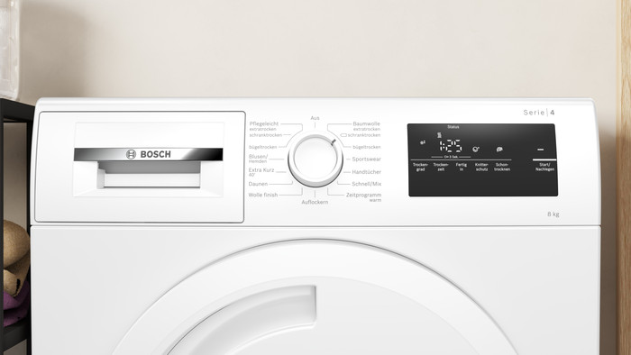 Bosch WTH83VV3 detail