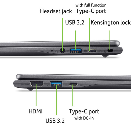 Acer Chromebook Plus 514 CB514-6HT-32PZ visual leverancier