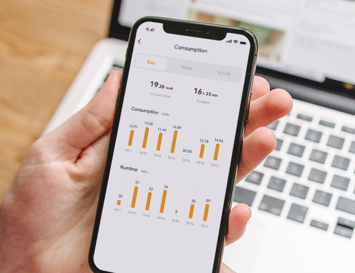 Imou CE2P Slimme Stekker Duo Pack product in gebruik