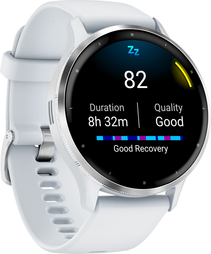 Garmin Venu 3 Zilver/Wit rechterkant