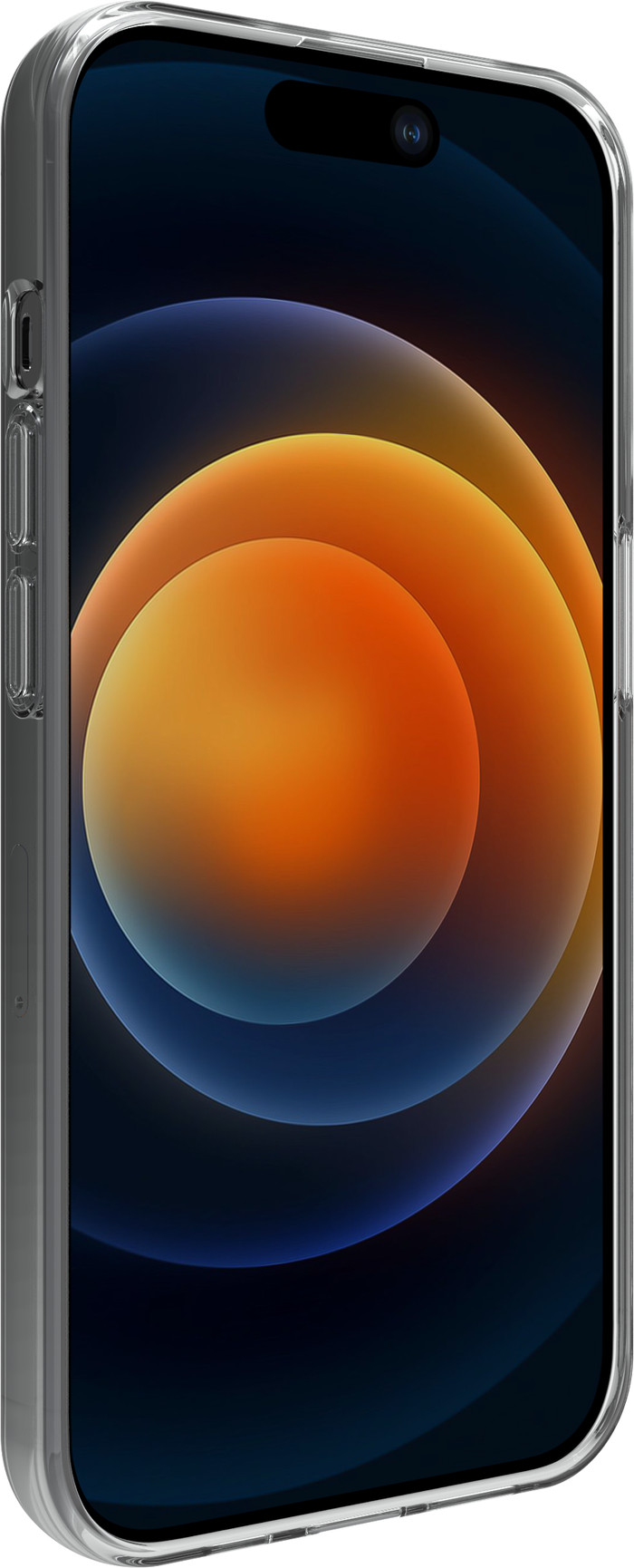 BlueBuilt Back Cover iPhone 15 Pro Transparant voorkant