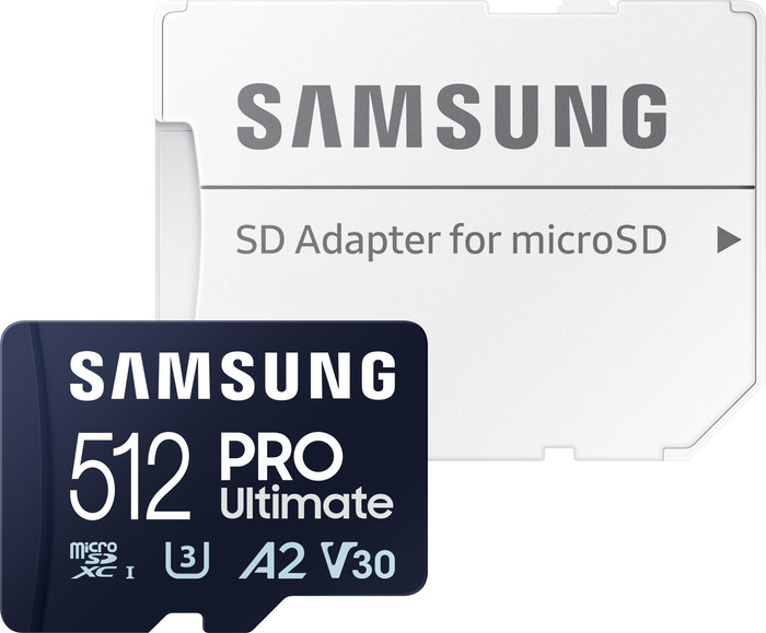 Samsung microSDXC PRO Ultimate 512GB 130 MB/s Main Image
