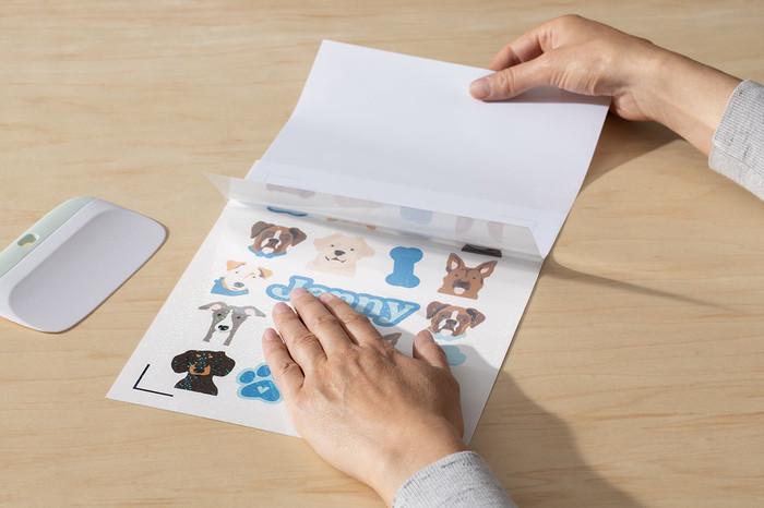 Cricut Joy Xtra Starterset produkt in gebrauch