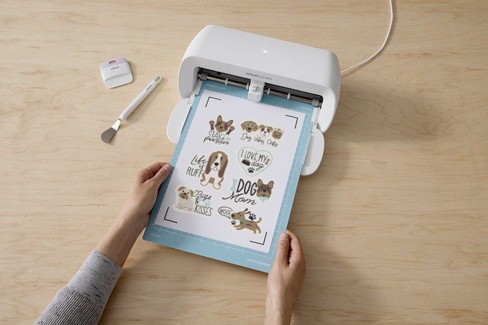 Cricut Joy Xtra Starterset produkt in gebrauch