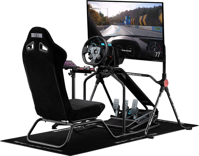 Next Level Racing F-GT Shift Simulator Cockpit achterkant