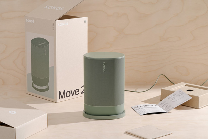 Sonos Move 2 Groen product in gebruik