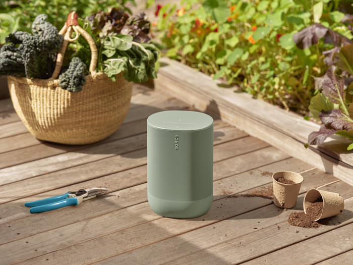 Sonos Move 2 Groen product in gebruik