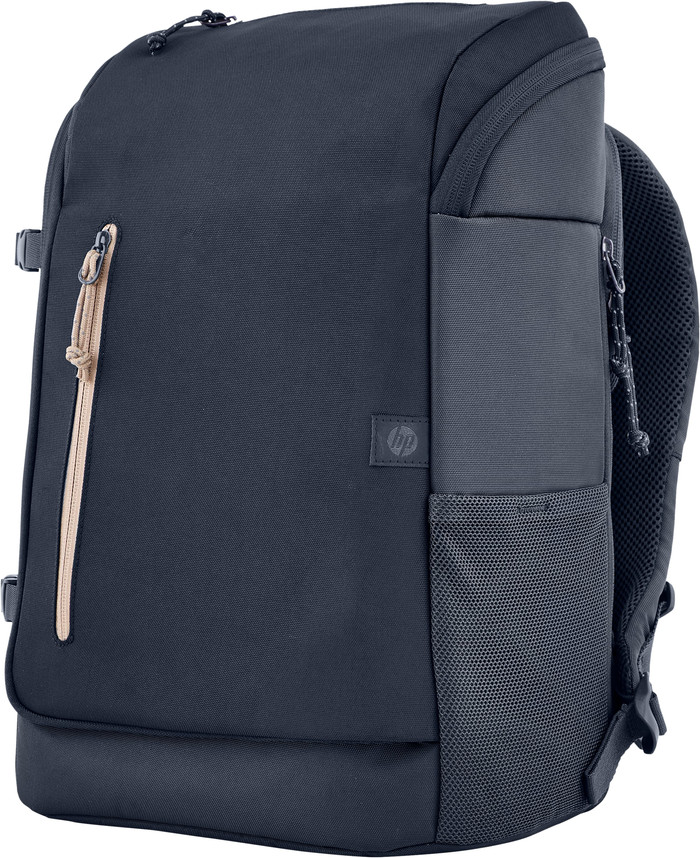 HP Travel 25L 15,6 inch Laptop Rugzak - Blauw voorkant