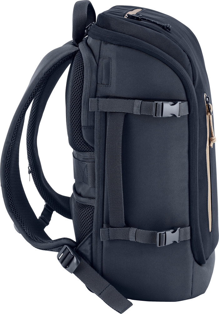 HP Travel 25L 15,6 inch Laptop Rugzak - Blauw voorkant