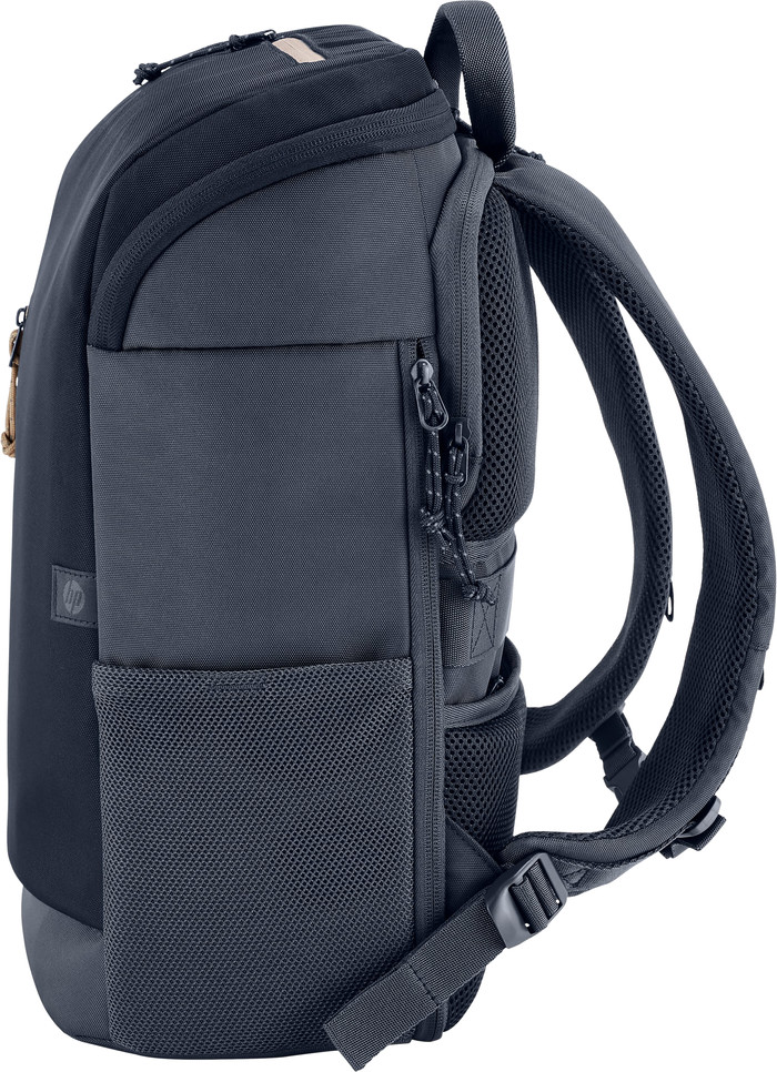 HP Travel 25L 15,6 inch Laptop Rugzak - Blauw voorkant
