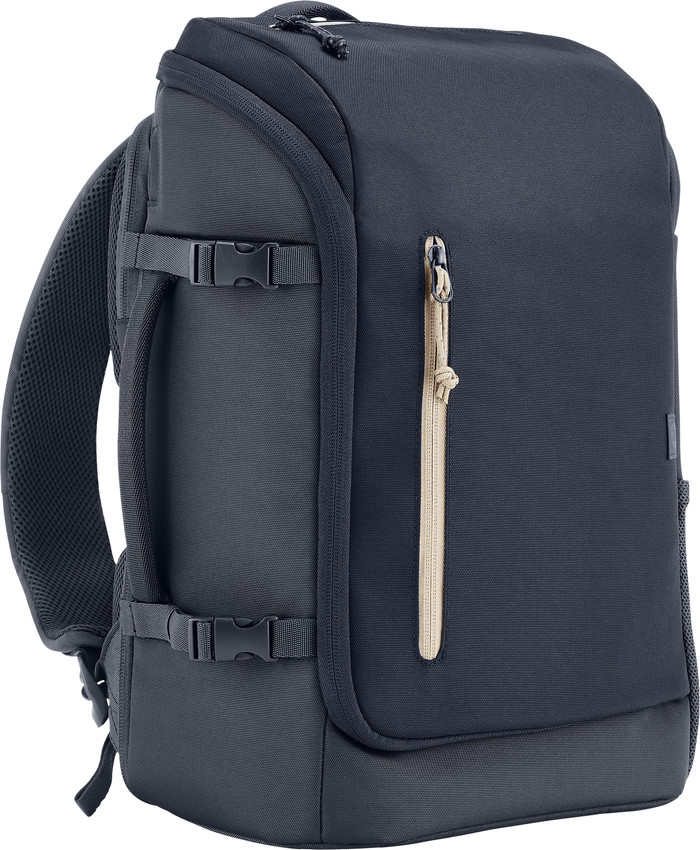 HP Travel 25L 15,6 inch Laptop Rugzak - Blauw voorkant