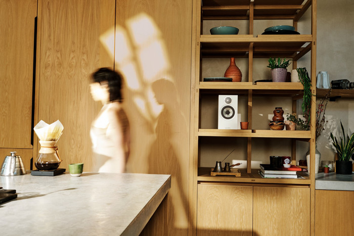 Bowers & Wilkins 607 S3 Wit (per paar) product in gebruik