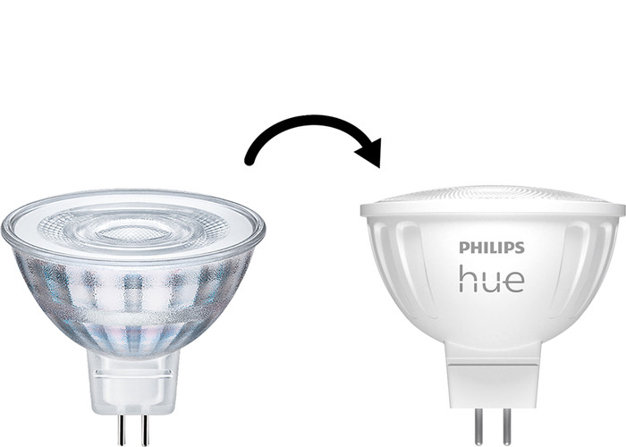 Philips Hue spot White Ambiance MR16 4-pack null