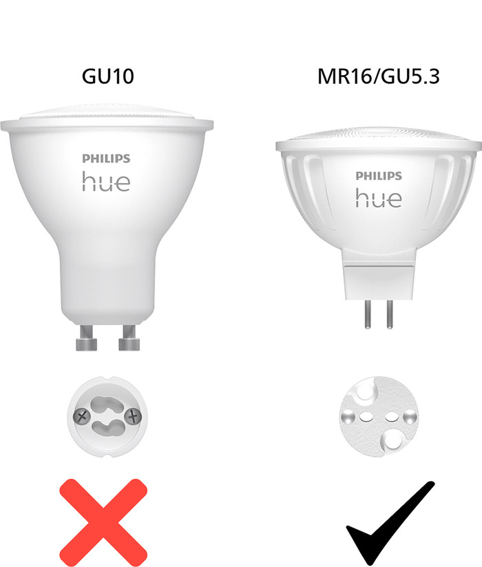 Philips Hue spot White and Color MR16 4-pack null