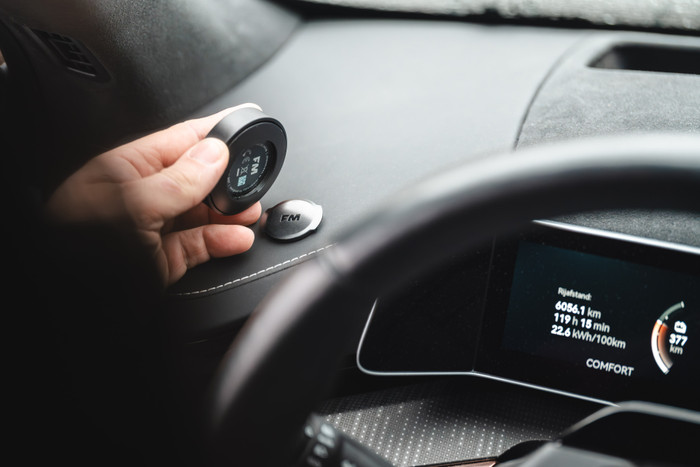 Flitsmeister DOT product in gebruik