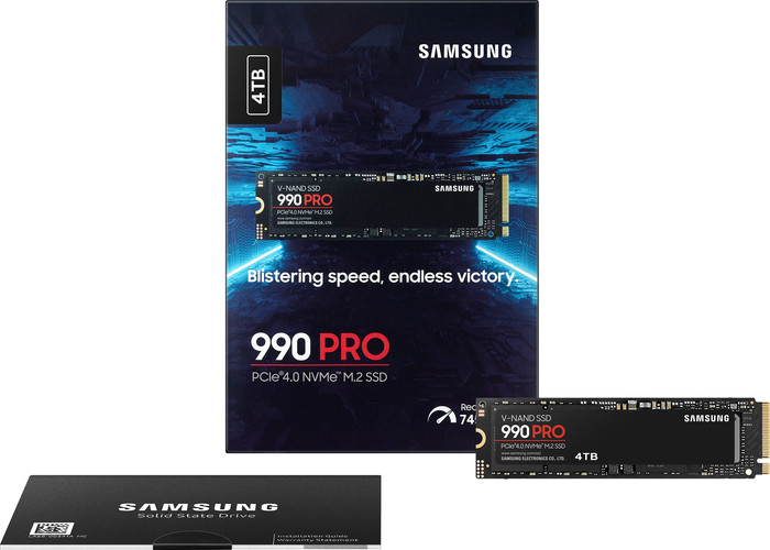 Samsung 990 Pro 4TB NVMe SSD null