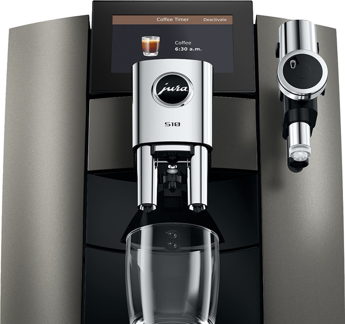 JURA S10 Dark Inox (EA) detail
