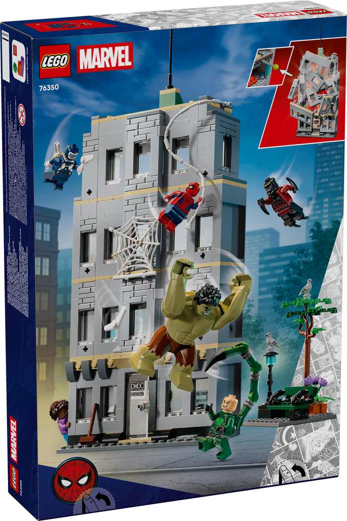 LEGO Marvel Spider-Man vs. Hulk ultieme confrontatie 76350 verpakking