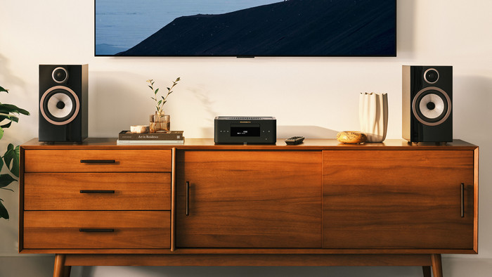 Marantz MCR 60n DAB Zwart product in gebruik