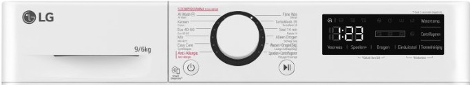 LG GD3R509S0 - 9/6 kg détail