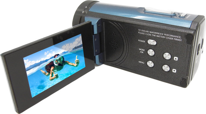 Aquapix WDV5630 Underwater Camcorder Blue null